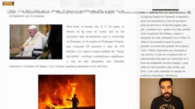 Estos son algunos DESASTRES NATURALES ocurridos tras visitas del autodenominado "Papa Francisco"