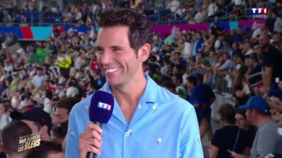 Mika - Interview Coupe du monde de Rugby - L'Avant match de France - Nouvelle Zélande - 08.09.2023